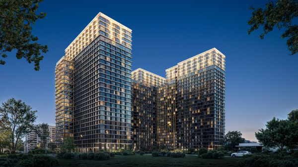 Nametkin Tower residential complex in Moscow