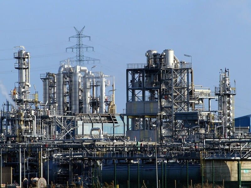 Representative oil refining facility